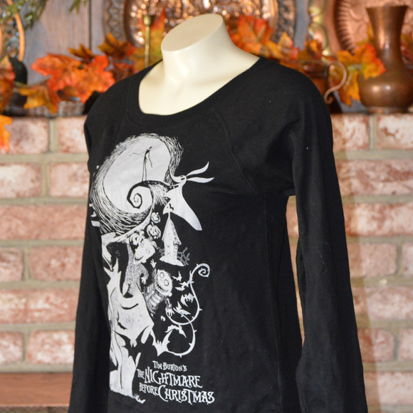 Disney Tops - Nightmare Before Christmas Reversible Long Sleeve